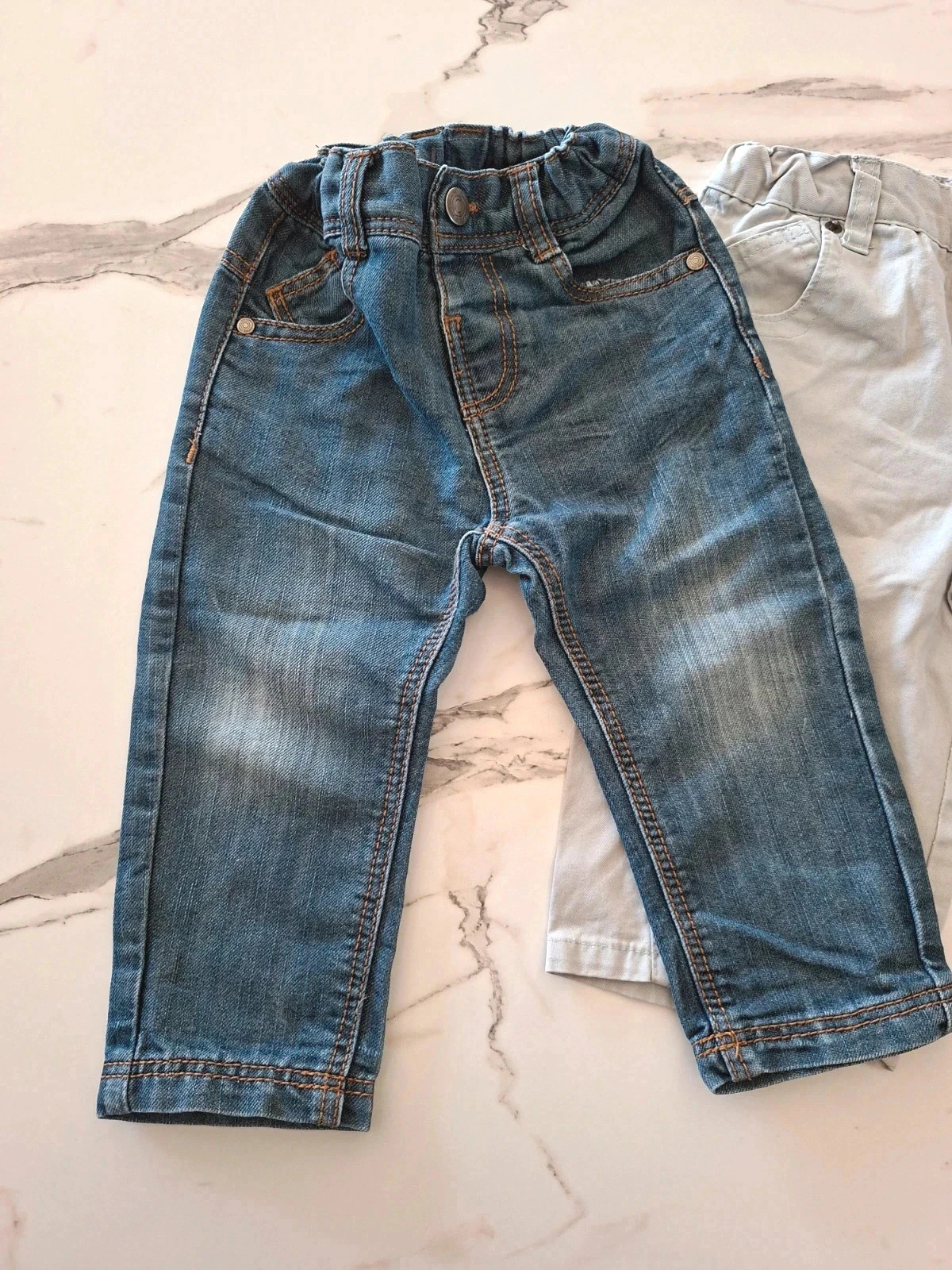 Lot van 2 jongens jeans - 12 maanden 74cm – photo 2